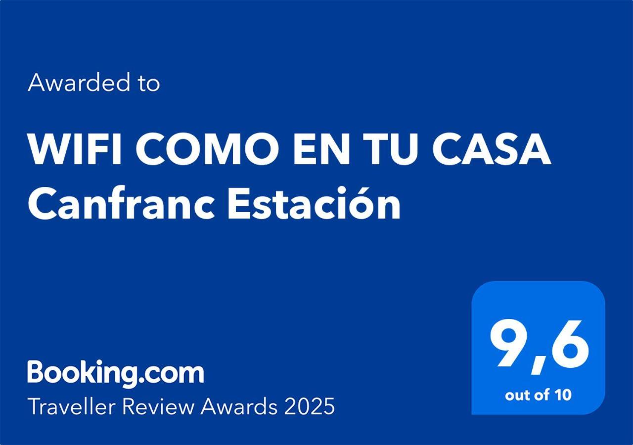 Wifi Como En Tu Casa Canfranc Estacion Esterno foto